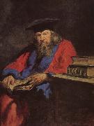 Ilia Efimovich Repin Mendeleev portrait oil painting artist